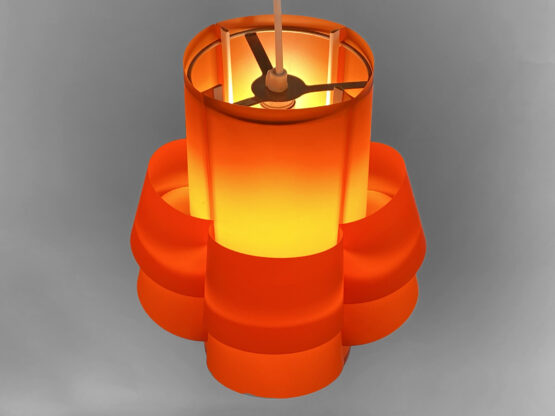 Pendant light "Scan-Light" by Torsten Orrling and Hans-Agne Jakobsson for HAJ Markaryd. Sweden 1970s - Image 6