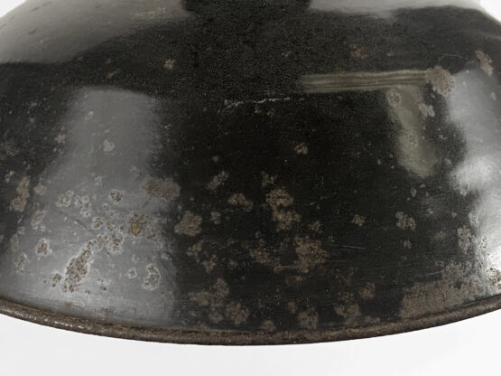 Enameled industrial pendant light. France 1950s - Image 8