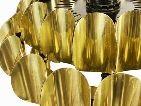 Brass pendant light by Thorsten Orrling for Hans-Agne Jakobsson AB, Markaryd. Sweden 1960s - Image 9