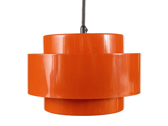 Pendant light "Juno" Rainbow line by Jo Hammerborg for Fog & Mørup. Denmark 1960s