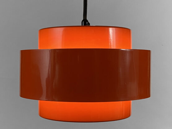 Pendant light "Juno" Rainbow line by Jo Hammerborg for Fog & Mørup. Denmark 1960s - Image 2
