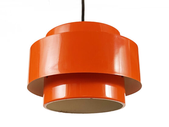 Pendant light "Juno" Rainbow line by Jo Hammerborg for Fog & Mørup. Denmark 1960s - Image 3