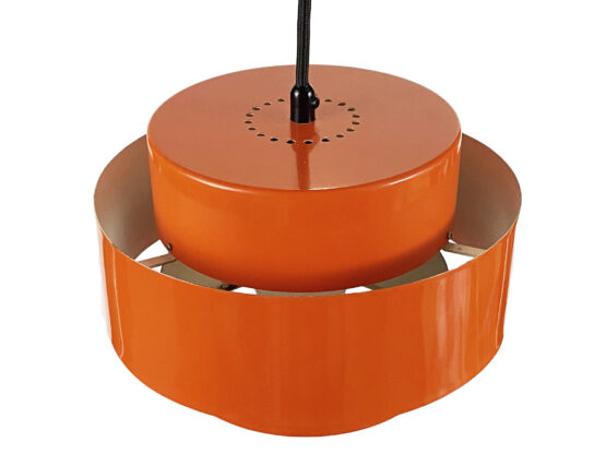 Pendant light "Juno" Rainbow line by Jo Hammerborg for Fog & Mørup. Denmark 1960s - Image 5