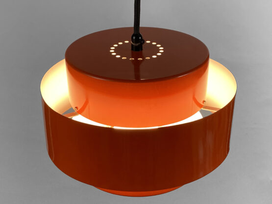 Pendant light "Juno" Rainbow line by Jo Hammerborg for Fog & Mørup. Denmark 1960s - Image 6