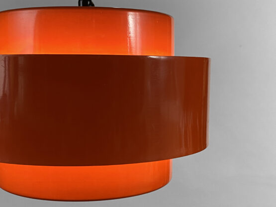 Pendant light "Juno" Rainbow line by Jo Hammerborg for Fog & Mørup. Denmark 1960s - Image 7