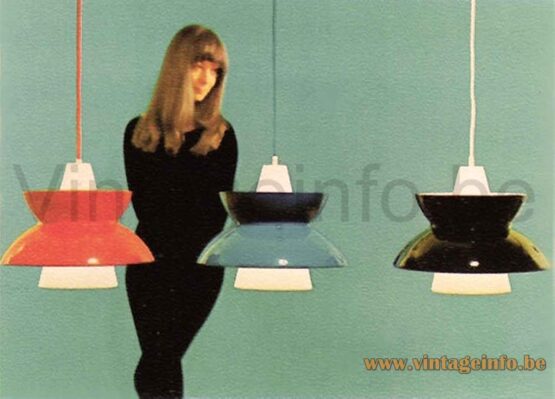 Pendant light Doo-Wop by Henning Klok for Louis Poulsen. Denmark 1960s. - Image 10
