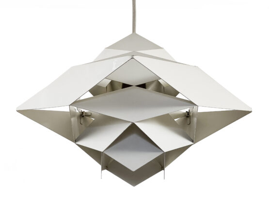 Pendant light "Symfoni" by Preben Dal for Hans Følsgaard Elektro. Denmark 1960s - Image 6