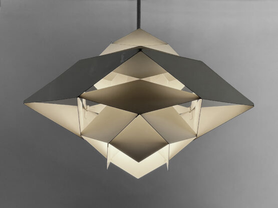 Pendant light "Symfoni" by Preben Dal for Hans Følsgaard Elektro. Denmark 1960s - Image 4
