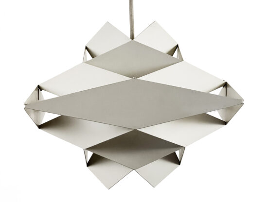 Pendant light "Symfoni" by Preben Dal for Hans Følsgaard Elektro. Denmark 1960s