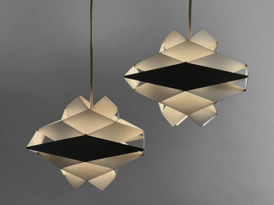 Pendant light "Symfoni" by Preben Dal for Hans Følsgaard Elektro. Denmark 1960s - Image 13