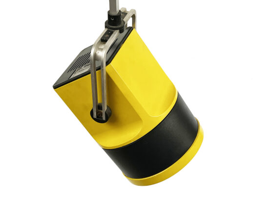 Yellow spotlight "Unispot" by Bent Boysen for Louis Poulsen. Denmark 1970s - Image 4