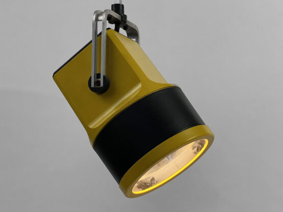 Yellow spotlight "Unispot" by Bent Boysen for Louis Poulsen. Denmark 1970s - Image 2