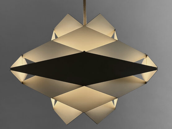 Pendant light "Symfoni" by Preben Dal for Hans Følsgaard Elektro. Denmark 1960s - Image 2