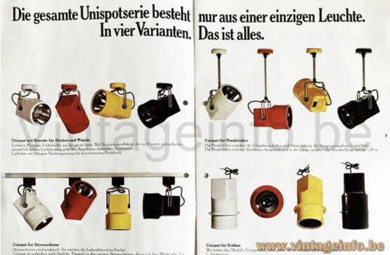 Yellow spotlight "Unispot" by Bent Boysen for Louis Poulsen. Denmark 1970s - Image 12