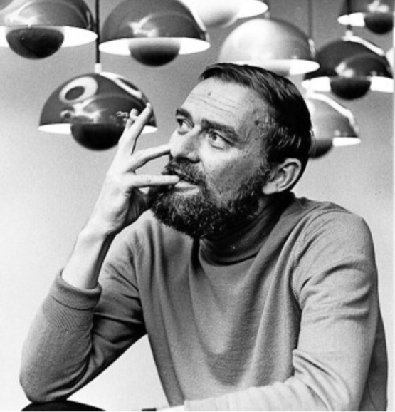 Pendant light VP1 "Flowerpot" by Verner Panton for Louis Poulsen. Denmark 1960s - Image 9