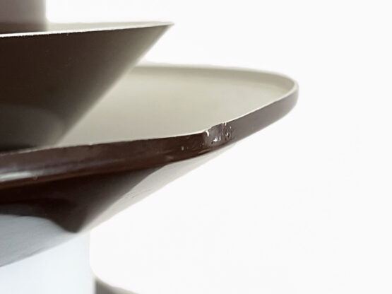 Pendant light "Trava" large brown version by Carl Thore for Granhaga Metallindustri. Sweden 1970s. - Image 9