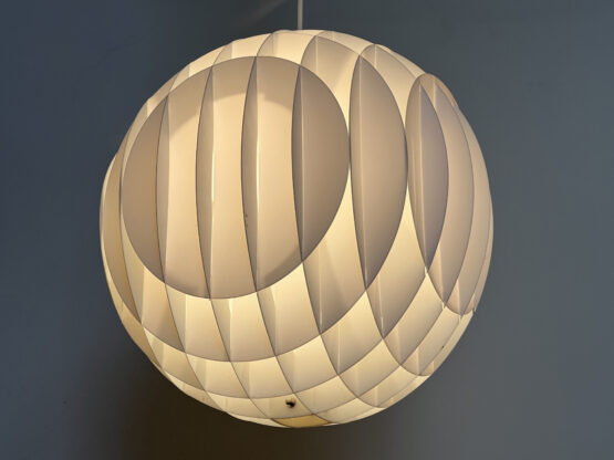 Large acrylic pendant light "Typ 5095" by Lyktan Bankeryds belysning. Sweden 1970s - Image 5