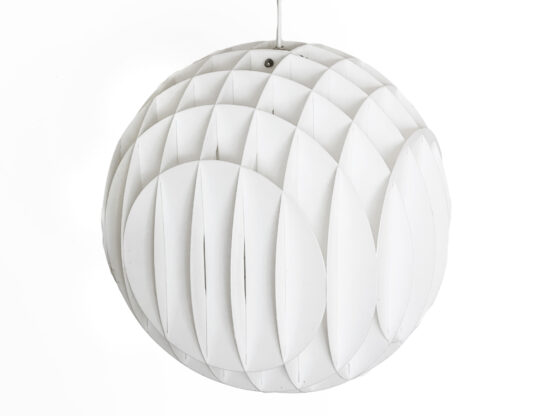 Large acrylic pendant light "Typ 5095" by Lyktan Bankeryds belysning. Sweden 1970s - Image 6