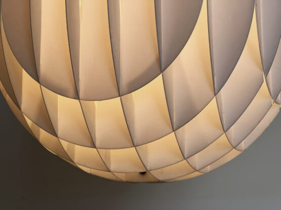 Large acrylic pendant light "Typ 5095" by Lyktan Bankeryds belysning. Sweden 1970s - Image 9