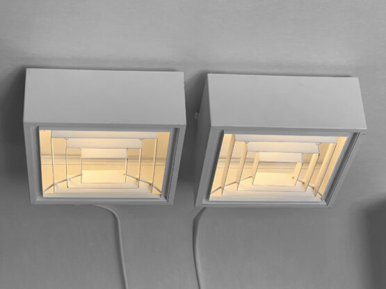 Pair of ceiling light fixtures by Lyfa. Denmark 1970s. - Image 4