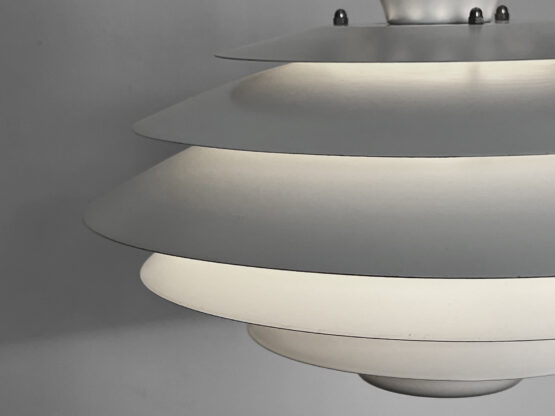Large multilayered pendant light by Design Light A/S. Denmark 1970s - Image 8