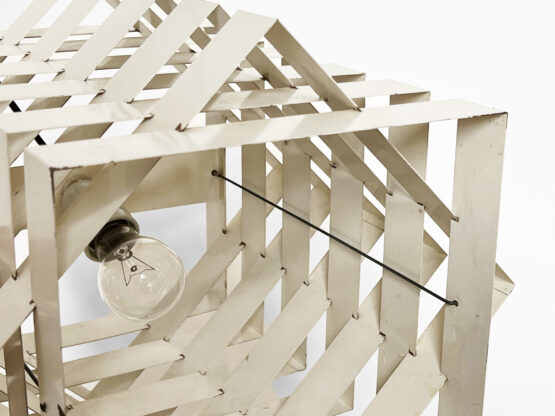 Pendant light Oktav rare XL version by Esman & Jensen for Nordisk Solar Compagni. Denmark 1960s - Image 13
