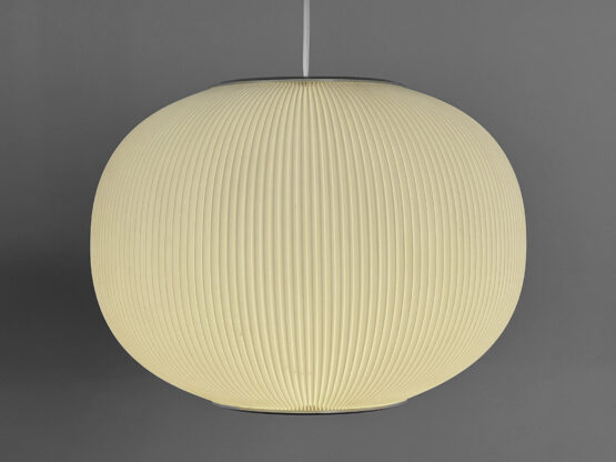 Pearl shade pendant light by Lars Schiøler for Hoyrup Light. Denmark 1960s - Image 3