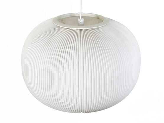 Pearl shade pendant light by Lars Schiøler for Hoyrup Light. Denmark 1960s - Image 6