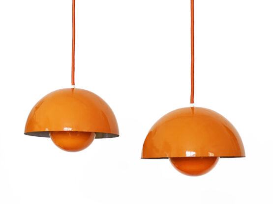 Pendant light VP1 "Flowerpot" by Verner Panton for Louis Poulsen. Denmark 1960s - Image 10