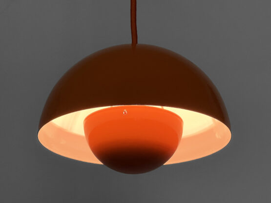 Pendant light VP1 "Flowerpot" by Verner Panton for Louis Poulsen. Denmark 1960s - Image 5