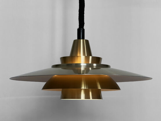 XL layered pendant light by David Mogensen for Superlight. Denmark 1970s - Image 3