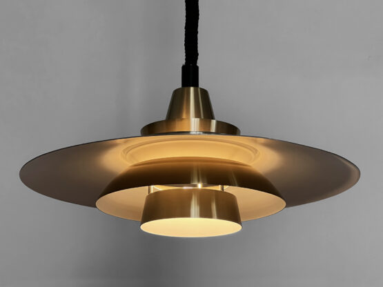 XL layered pendant light by David Mogensen for Superlight. Denmark 1970s - Image 5