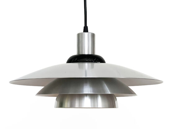 Multi layered pendant light by Kurt Wiborg for Jeka Lamper. Denmark 1970s