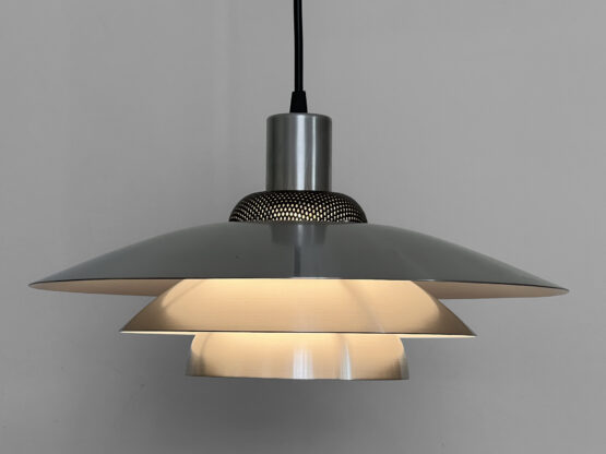Multi layered pendant light by Kurt Wiborg for Jeka Lamper. Denmark 1970s - Image 3