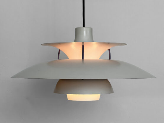 Pendant light PH 5 by Poul Henningsen for Louis Poulsen. Denmark 1970s - Image 3