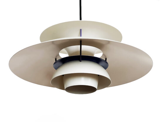 Pendant light PH 5 by Poul Henningsen for Louis Poulsen. Denmark 1970s - Image 4