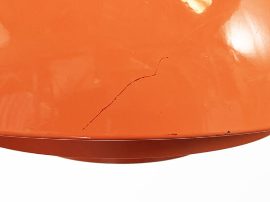 Pendant light "Milieu" , orange version by Jo Hammerborg for Fog & Mørup. Denmark 1970s - Image 8