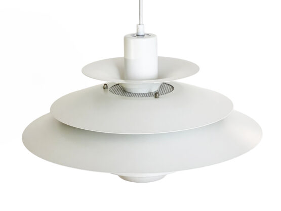 Multi layered pendant light 1039 by Kurt Wiborg for Jeka Metall. Denmark 1970s - Image 6
