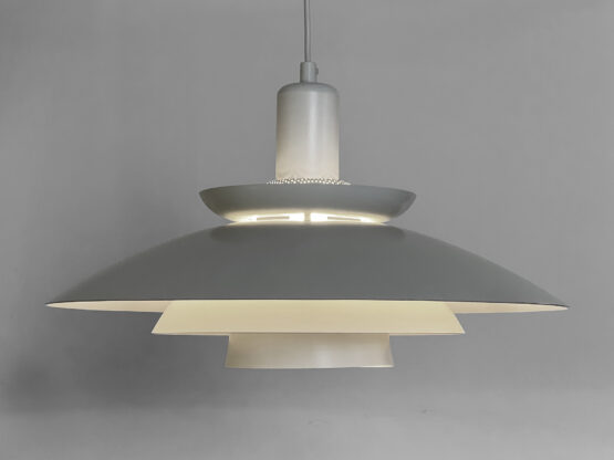 Large multi layered pendant light by Kurt Wiborg for Jeka Metall. Denmark 1970s - Image 3