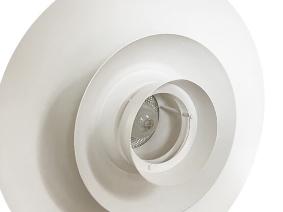 Large multi layered pendant light by Kurt Wiborg for Jeka Metall. Denmark 1970s - Image 10