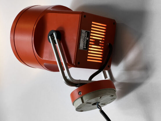 Orange spotlight "Unispot" by Bent Boysen for Louis Poulsen. Denmark 1970s - Image 5