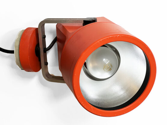 Orange spotlight "Unispot" by Bent Boysen for Louis Poulsen. Denmark 1970s - Image 8